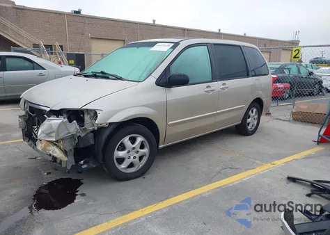 2001 Mazda Mpv Dx/Es/Lx z USA, uszkodzony, nr VIN JM3LW28Y110165808